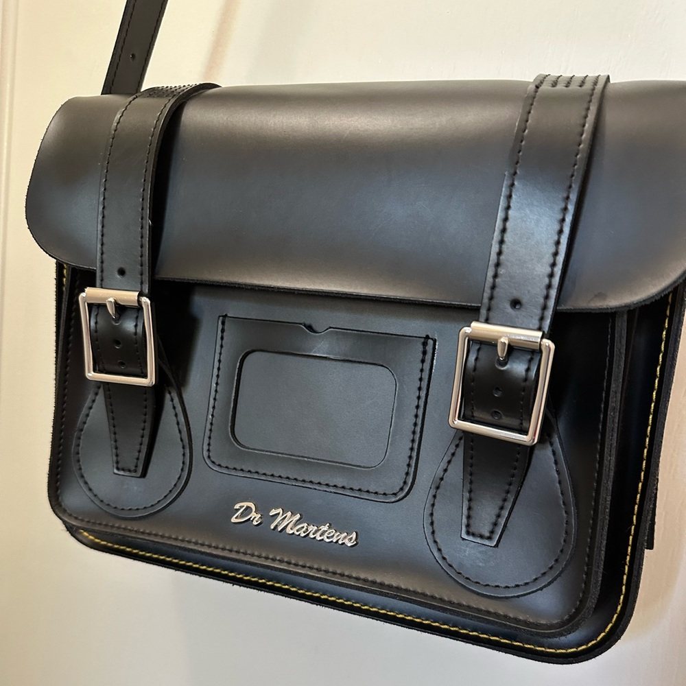 DUP - Dr. Martens Black Messenger Bag